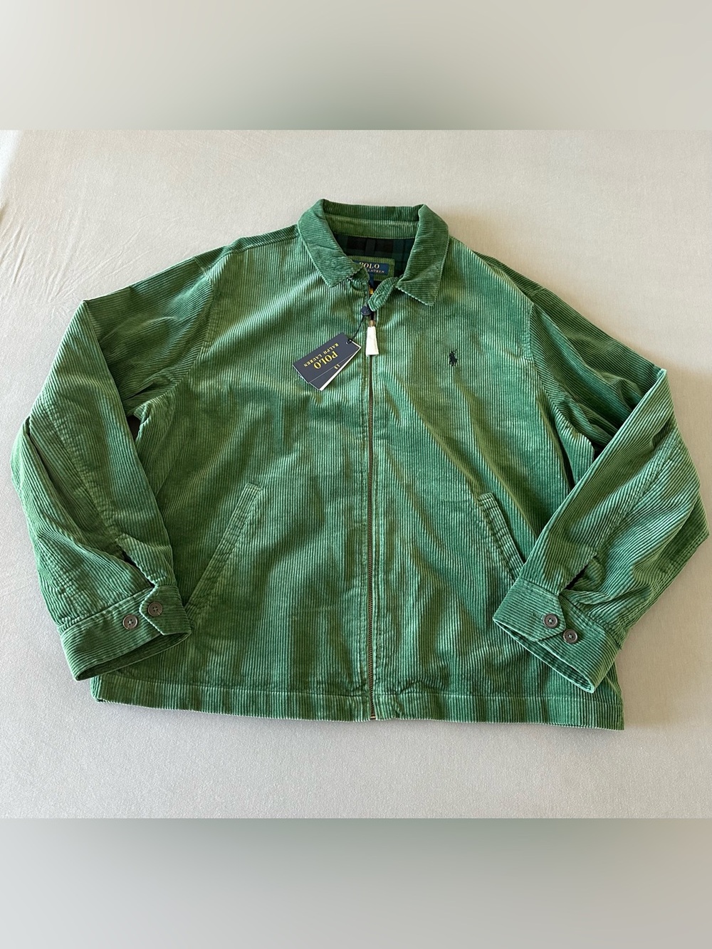 NWT Polo Ralph Lauren The Wynton Green Corduroy Jacket